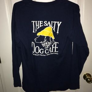 Salty dog long sleeve T-shirt